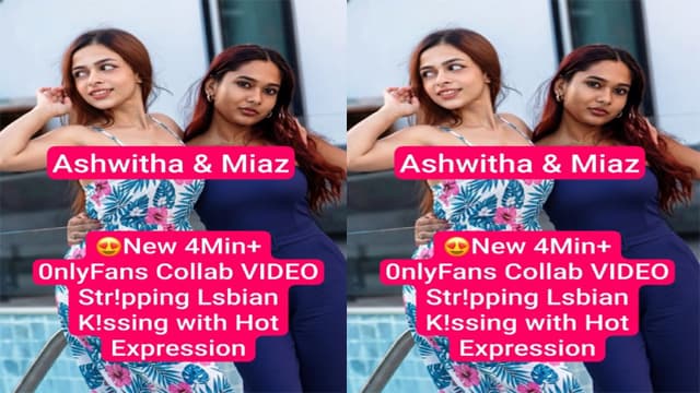 Ashwitha Miaz Collab – Lesbian Hard Fucking