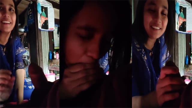 Slim GF College – Leaked BJ Hard Viral MMS