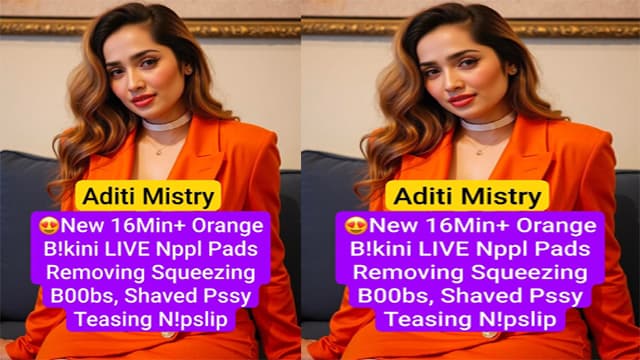 Hot Aditi Mistry Viral Bikini Pussy Nudes MMS