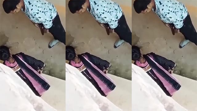 Uncle Fucking Young Girl Behind Bus Stop On Highway