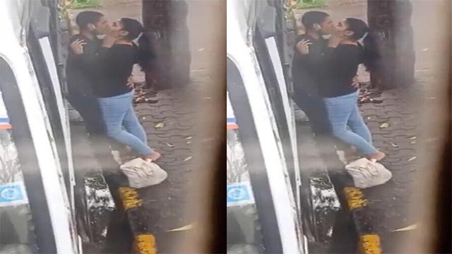 Tamil Lover Outdoor Kissing – Secretly Captured Mms